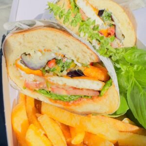 ساندويش حلوم باتنجان